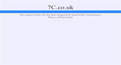 Desktop Screenshot of 7c.co.uk
